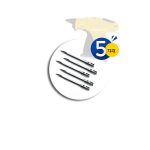 Open Βελόνα - Σετ των 5 για πιστόλι ρούχων