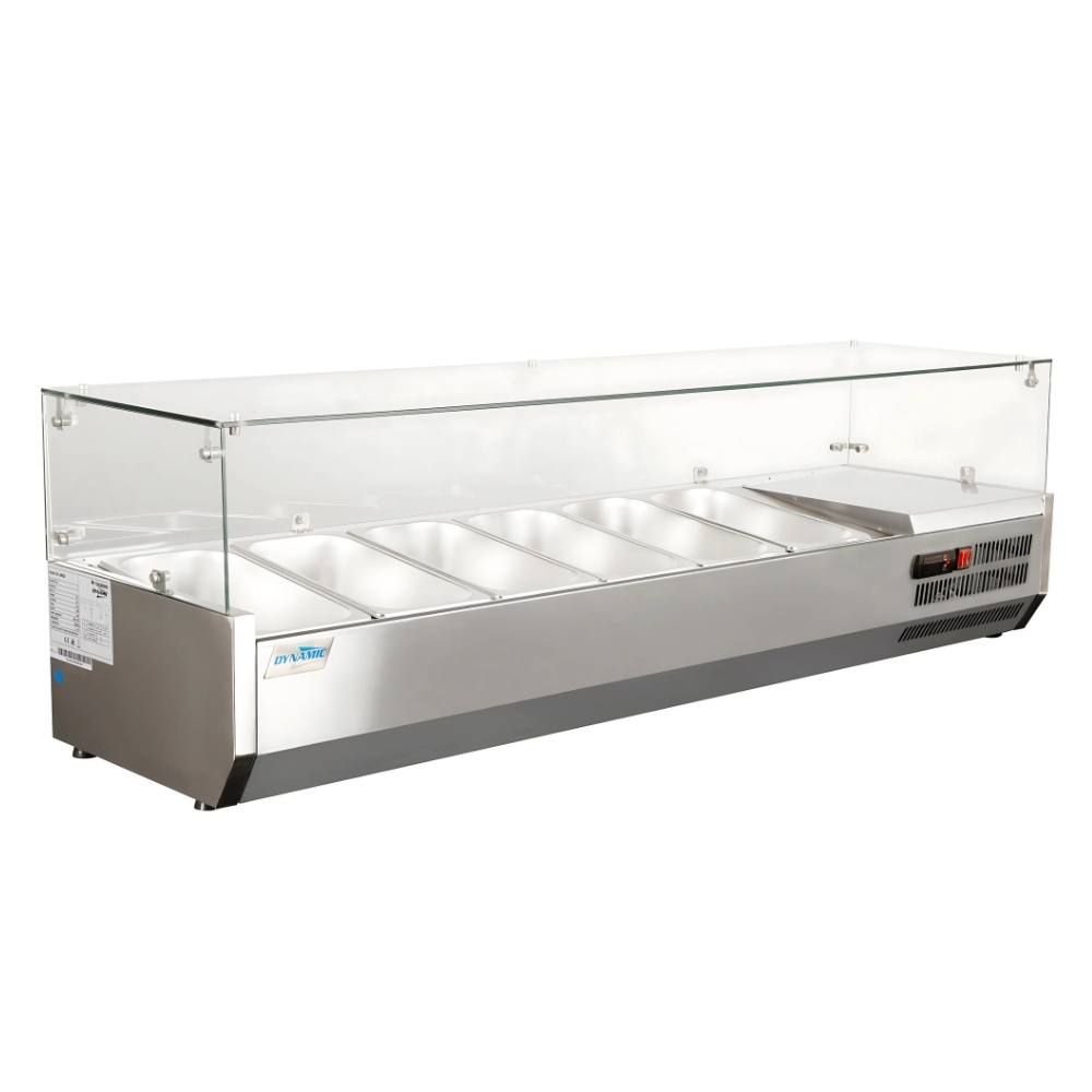 0070281 Dynamic GN 1/3 1480SB - Salad Bar - 6 Θέσεων Ψυχόμενη - Image 1
