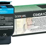 LEXMARK Toner Low Cyan C540A1C