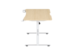 ANDA SEAT DESK XTREME-E 1.4m WOOD / WHITE LEG - Image 3