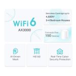 TP-LINK Deco X50 AX3000 Whole Home Mesh WiFi 6 System - Image 3