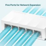 TP-LINK LS1005 5-PORT 10/100 DESKTOP SWITCH PL - Image 3