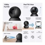 TP-LINK Wi-Fi Camera TAPO C201 FHD Pan/Tilt Indoor - Image 2