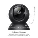 TP-LINK CAMERA TAPO C211 FULLHD+ WIFI PAN/TILT BLACK - Image 4