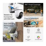 TP-LINK Camera Tapo C615G KIT Solar-Powered Pan/Tilt 4G LTE Security Kit - Image 2