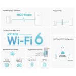 TP-LINK Power Line TL-WPA7817 KIT AV1000 Gigabit Wi-Fi 6 AX1500 - Image 2