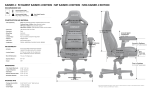 ANDA SEAT Gaming Chair KAISER-4 V2 XL White with 6D Armrest - Image 6