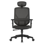 VERO OFFICE CHAIR ERGOSTYLE 2040 BLACK with HEADREST - Image 2