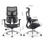 SIHOO ERGONOMIC CHAIR DORO S100 BLACK - Image 6