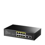 CUDY Switch GS1010P 8-Port Gigabit PoE+ with 2 Gigabit Uplink Ports - Image 2