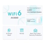 TP-LINK DECO X50 3 PACK  Mesh Wi-Fi 6 System - Image 2